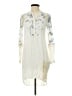 Tiny 100% Rayon Ivory Cocktail Dress Size XS - photo 1