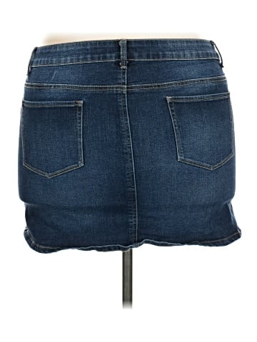 SO Denim Skirt (view 2)