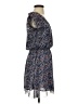 Pepe Jeans 100% Polyester Paisley Blue Casual Dress Size S - photo 4