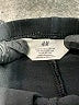 H&M Solid Black Athletic Shorts Size 6 - photo 3