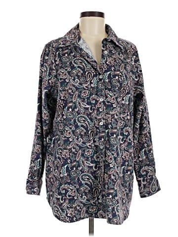 Woman Within 3/4 Sleeve Blouse (view 1)