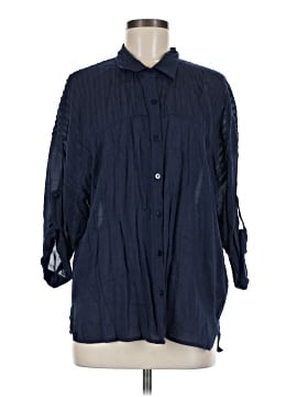 Lovestitch 3/4 Sleeve Button Down Shirt