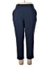 Nine West Solid Blue Active Pants Size XL - photo 1