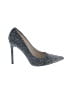 Nine West Silver Heels Size 7 1/2 - photo 1