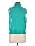 Talbots Teal Sweater Vest Size Lg Petite - photo 1