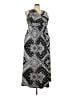 Elementz Print Gray Casual Dress Size 3X - photo 1