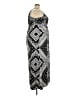 Elementz Print Gray Casual Dress Size 3X - photo 4