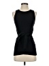 Peach 100% Nylon Black Sleeveless Top Size XS - photo 1