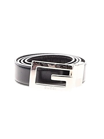 Gucci Square Buckle Leather Belt (view 1)