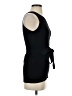 Peach 100% Nylon Black Sleeveless Top Size XS - photo 4
