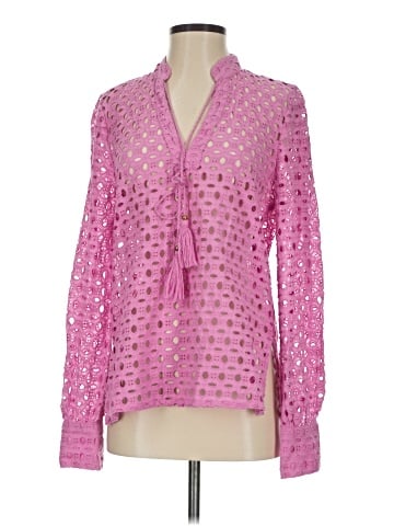 Calypso St. Barth Long Sleeve Blouse (view 1)