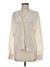 Vince. Ivory Long Sleeve T-Shirt Size S - photo 1