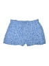 Divided by H&M 100% Viscose Print Blue Shorts Size 12 - photo 1