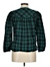 Draper James Plaid Green 3/4 Sleeve Button-Down Shirt Size M - photo 2