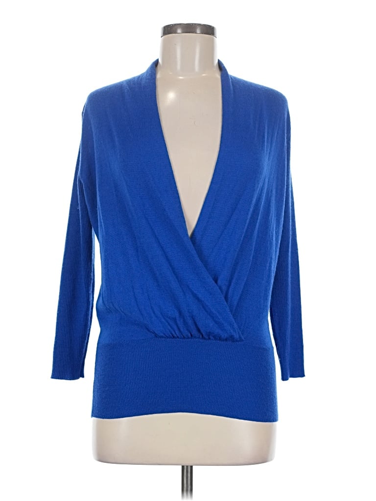 Pre-owned The Limited Cardigan Sweater In Blue