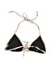 Unbranded Graphic Black Swimsuit Top Size S - photo 2