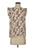 June & Hudson 100% Polyester Ivory Sleeveless Blouse Size S - photo 1