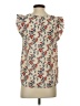 June & Hudson 100% Polyester Ivory Sleeveless Blouse Size S - photo 2