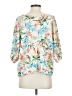 Lands' End Ivory 3/4 Sleeve T-Shirt Size S - photo 2