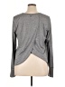 Athleta Gray Long Sleeve T-Shirt Size XL - photo 2