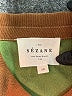 Sézane Color Block Brown Long Sleeve Blouse Size EU (FR) 38 / US 6 - photo 7