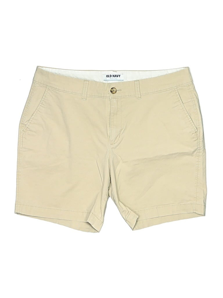 Pre-owned Old Navy Khaki Shorts In Tan