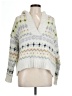 American Eagle Outfitters Chevron-herringbone White Pullover Sweater Size M - photo 1