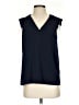 Mix by 41 Hawthorn 100% Polyester Blue Sleeveless Blouse Size S - photo 1