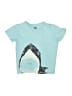 Hatley Teal Blue Short Sleeve T-Shirt Size 4 - photo 1