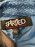 Spirited Rudolph Duke 100% Polyester Blue Denim Vest Size L - photo 6