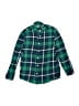 Assorted Brands 100% Cotton Plaid Green Long Sleeve Button-Down Shirt Size 10 - 12 - photo 1
