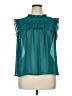 Torrid 100% Polyester Teal Sleeveless Blouse Size 1X Plus (1) - photo 1