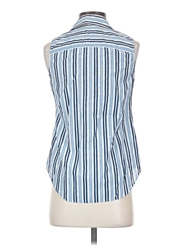 Ann Taylor Sleeveless Button-Down Shirt (view 2)