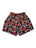 Shein 100% Polyester Floral Red Shorts Size XL - photo 2