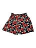 Shein 100% Polyester Floral Red Shorts Size XL - photo 1