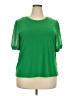 CeCe Green Short Sleeve Top Size XXL - photo 1