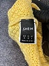 Shein 100% Acrylic Yellow Cardigan Size 6 - photo 7