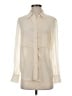 Club Monaco 100% Silk Ivory Blouse Size S - photo 1