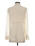 Club Monaco 100% Silk Ivory Blouse Size S - photo 2
