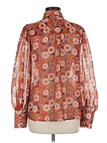 Turquoise Haven Long Sleeve Blouse (view 2)