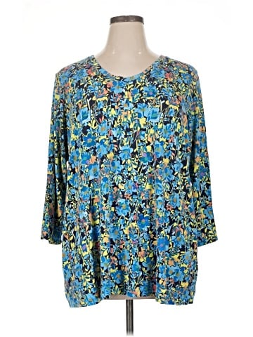 LOGO by Lori Goldstein 3/4 Sleeve T-Shirt (view 1)