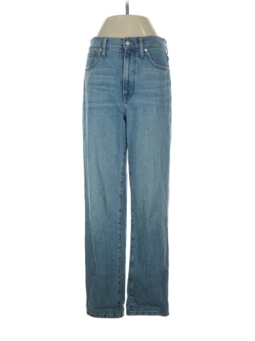 Madewell The Perfect Vintage Straight Jean in Hoye Wash (view 1)