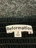 Reformation 100% Viscose Black Short Sleeve Top Size 2 - photo 7