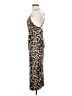 Mustard Seed Animal Print Brown Cocktail Dress Size S - photo 5