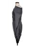 SNDYS. Solid Gray Cocktail Dress Size L - photo 5