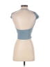 Princess Polly Blue Short Sleeve Top Size 2 - photo 2