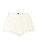 Shein 100% Polyester Ivory Shorts Size 6 - photo 1