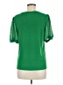 CeCe Green Short Sleeve Top Size M - photo 2