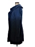 Nic + Zoe Blue Wool Coat Size M - photo 5