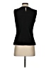 Calvin Klein 100% Polyester Black Sleeveless Blouse Size 4 - photo 2